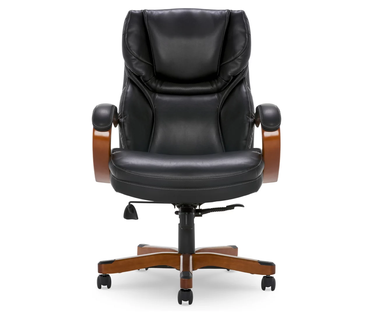 Conway Black Big & Tall Bonded Leather Office Chair 1 Conway Black Big & Tall Bonded Leather Office Chair