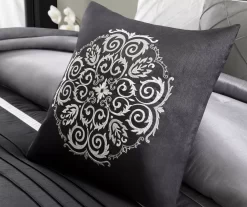 Burnett Color Block Pintuck Comforter Set -Deco Haven Shop 810590857 810590856 810590855 5