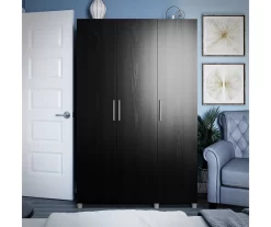 Systembuild Colwyn 3-Door Storage Wardrobe -Deco Haven Shop 810591237 1