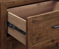 West Caramel 2-Drawer Nightstand -Deco Haven Shop 810591525 5