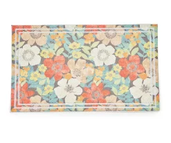 Candice Floral Doormat, (18" X 30")