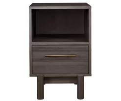 Brymont Dark Gray Nightstand -Deco Haven Shop 810591848 2