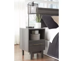 Brymont Dark Gray Nightstand -Deco Haven Shop 810591848 5