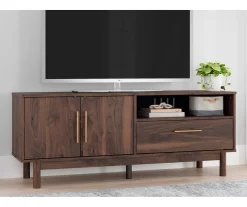 59" Calverson Mocha TV Stand -Deco Haven Shop 810592178 8