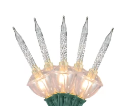 Northlight Clear & Silver Retro Bubble Light Set, 7-Lights