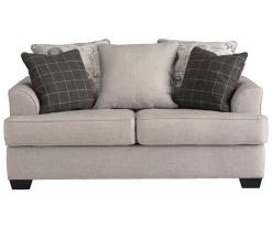 Velletri Pewter Loveseat