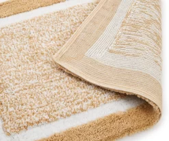 Border 2-Piece Bath Rug Set -Deco Haven Shop 810594772 A8 2
