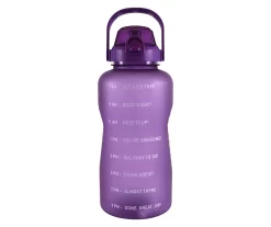 Motivational Soft Touch Water Bottle, 128 Oz. -Deco Haven Shop 810596741 A0 2