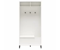 Evolution Amplus White Gym Storage Cabinet