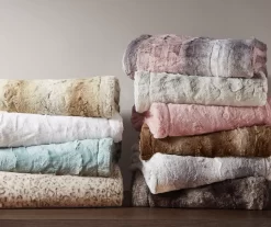 Marselle Oversize Faux Fur Throw, (60" X 70") -Deco Haven Shop 810598159 6