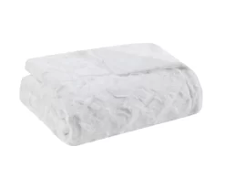 Marselle Oversize Faux Fur Throw, (60" X 70") -Deco Haven Shop 810598161 4