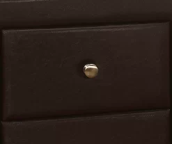 Monarch Faux Leather Nightstand -Deco Haven Shop 810598393 A8