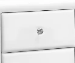 Monarch Faux Leather Nightstand -Deco Haven Shop 810598394 A8