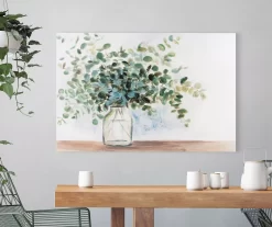 Eucalyptus Textured Wrapped Canvas -Deco Haven Shop 810598590 B0 3