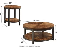 Roybeck 3-Piece Occasional Table Set -Deco Haven Shop 810598642 3