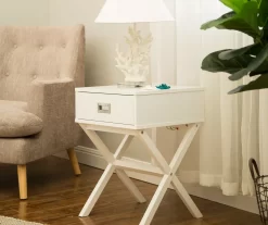 Glitzhome X-Leg End Table -Deco Haven Shop 810598716 A0 3