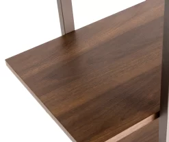 Walnut Modern Open 4-Shelf Bookcase 10 Walnut Modern Open 4-Shelf Bookcase -Deco Haven Shop 810598940 A0 5