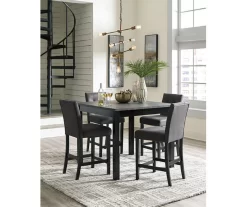 Garvine 5-Piece Counter-Height Dining Set -Deco Haven Shop 810599360
