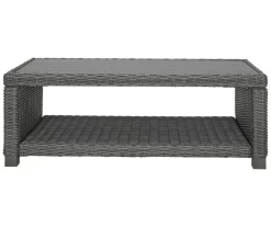 Elite Park All-Weather Wicker Patio Coffee Table