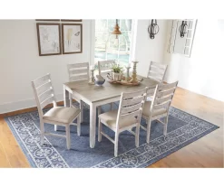 Nutley 7-Piece Dining Set -Deco Haven Shop 810599553