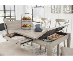 Parellen Storage Dining Table 14 Parellen Storage Dining Table -Deco Haven Shop 810599558 9