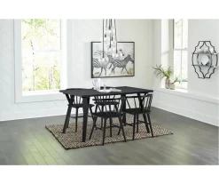 Otaska Rectangular Dining Table -Deco Haven Shop 810599561 2