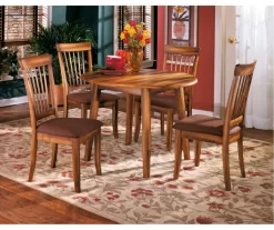 Berringer Drop Leaf Dining Table -Deco Haven Shop 810599566 3