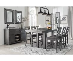 Myshanna Extension Leaf Counter-Height Dining Table -Deco Haven Shop 810599581