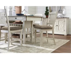 Bolanburg Counter-Height Dining Table With Wine Bottle Storage -Deco Haven Shop 810599589 11