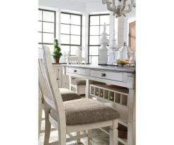 Bolanburg Counter-Height Dining Table With Wine Bottle Storage -Deco Haven Shop 810599589 12