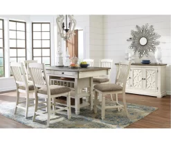 Bolanburg Counter-Height Dining Table With Wine Bottle Storage -Deco Haven Shop 810599589 3