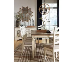 Raelyn Rectangular Extension Leaf Dining Table -Deco Haven Shop 810599595 9