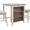 Nutley 3-Piece Storage Counter-Height Dining Set