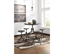 Odium 5-Oiece Counter-Height Dining Set -Deco Haven Shop 810599623 8