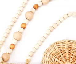 Wild Sedona Raffia & Beads Hanging Wall Fan 5 Wild Sedona Raffia & Beads Hanging Wall Fan -Deco Haven Shop 810601626 A8 2