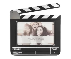 Black Clapperboard Picture Frame, (4" X 6")