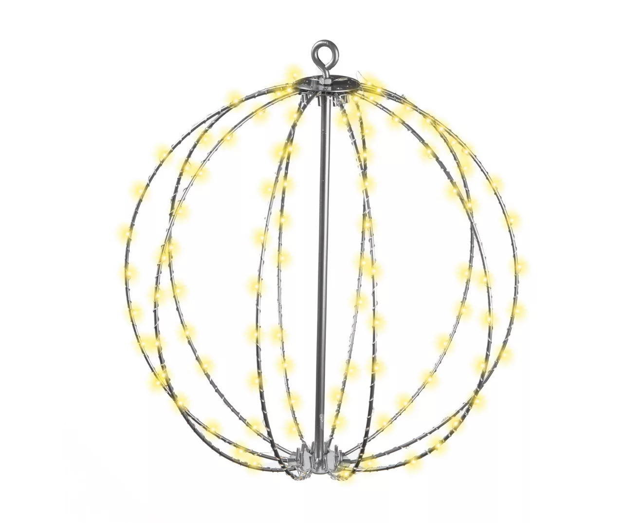 12" Warm White LED Hanging Sphere Light 1 12" Warm White LED Hanging Sphere Light