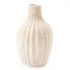 Carved Line Bud Vase, (10.4")