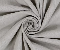 Lucinda Gray Light-Filtering Ring-Top Valance, (84") -Deco Haven Shop 810605636 810605637 810605638 810605639 A8 8 2