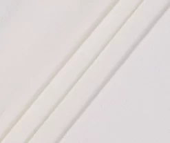 Lucinda Ivory Light-Filtering Ring-Top Valance, (95") 10 Lucinda Ivory Light-Filtering Ring-Top Valance, (95") -Deco Haven Shop 810605640 810605641 810605642 810605643 A8 3 1