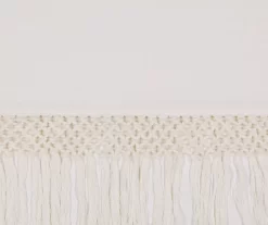 Lucinda Ivory Light-Filtering Ring-Top Valance, (63") -Deco Haven Shop 810605640 810605641 810605642 810605643 A8 7