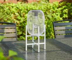 14.2" White Mesh Metal LED Solar Lanterns, 2-Pack 16 14.2" White Mesh Metal LED Solar Lanterns, 2-Pack -Deco Haven Shop 810607503 A0 5