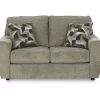 Cascilla Pewter Gray Loveseat