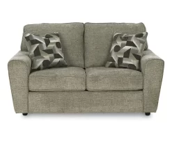 Cascilla Pewter Gray Loveseat