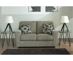 Cascilla Pewter Gray Loveseat -Deco Haven Shop 810609754 5