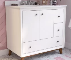 DHP Atwater Living Delias Bathroom Vanity With White Sink -Deco Haven Shop 810610514 B0 2
