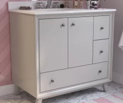 DHP Atwater Living Delias Bathroom Vanity With White Sink -Deco Haven Shop 810610515 B0 2