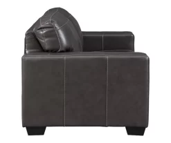 Morelos Gray Leather Loveseat -Deco Haven Shop 810610794 A0 6