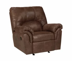 Bladen Coffee Faux Leather Rocker Recliner -Deco Haven Shop 810612226 6