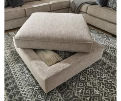 Bovarian Stone Storage Ottoman -Deco Haven Shop 810612233 2